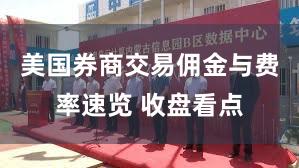 美国券商交易佣金与费率速览 收盘看点