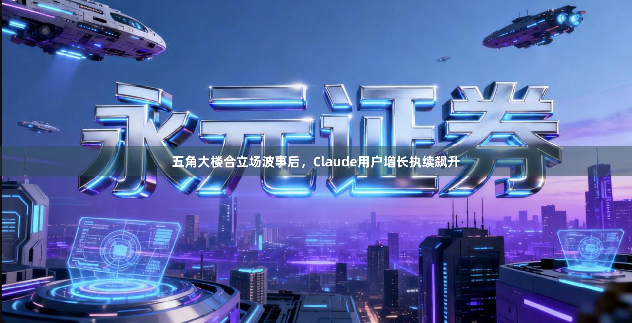 五角大楼合立场波事后，Claude用户增长执续飙升